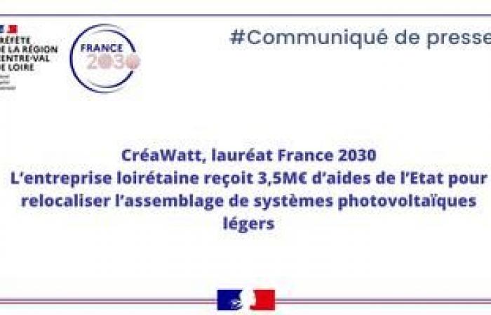 CréaWatt, ganador de Francia 2030 (Nota de prensa)