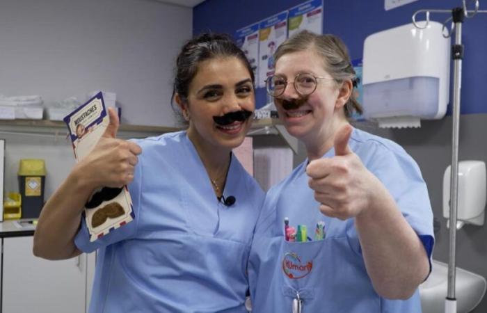 Movember: bigote y screening en el Hospital Marie Curie