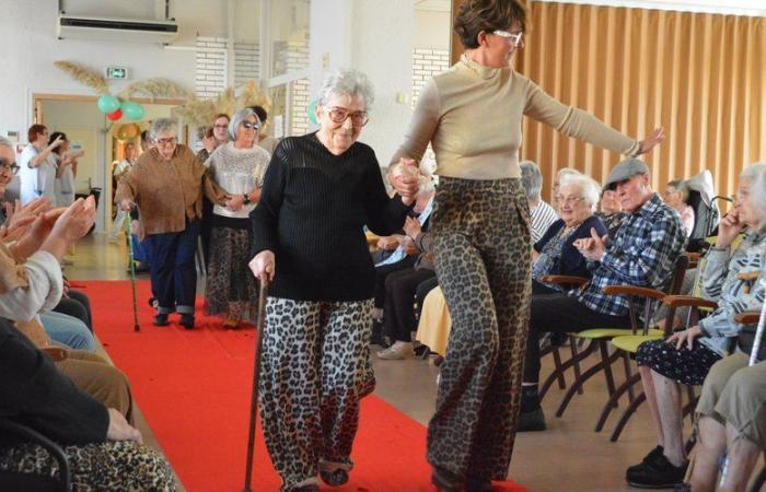 Sainte-Livrade-sur-Lot. Jornada de “moda” en la residencia de ancianos