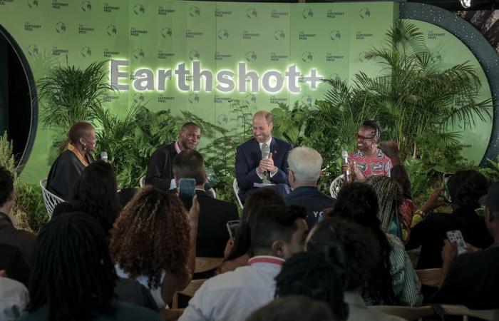 Premio Earthshot: el Príncipe William defiende la acción climática de África