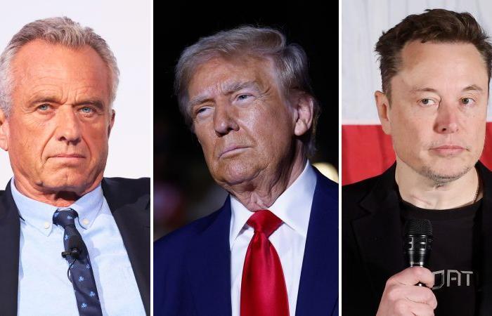 El plan de Trump para rehacer radicalmente el gobierno con RFK Jr. y Elon Musk