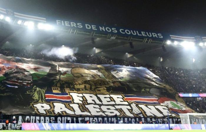 Pancarta “Palestina libre” en el Parque de los Príncipes: Retailleau exige explicaciones al PSG