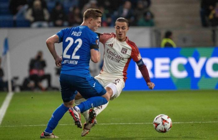 OL deja al Hoffenheim con un punto – C3 – J4 ​​​​- Hoffenheim-OL (2-2)