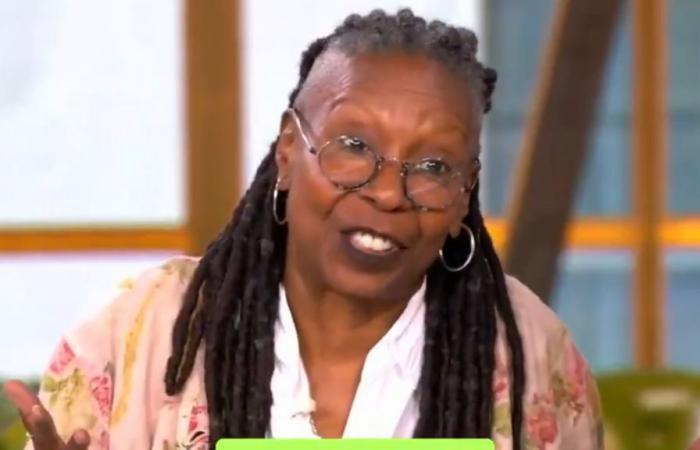 La presidenta de Donald Trump, Whoopi Goldberg, no quiso decir su nombre tras su elección