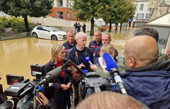 Tras las inundaciones, Franck Riester quiere “medidas de prevención y adaptación”