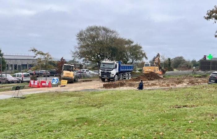 Nueva rotonda, aparcamiento… Las obras en marcha en Les Pieux