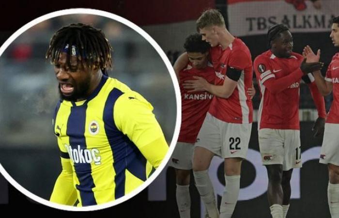 ¡El Fenerbahçe perdió ante el AZ Alkmaar! 4 goles – Fenerbahçe