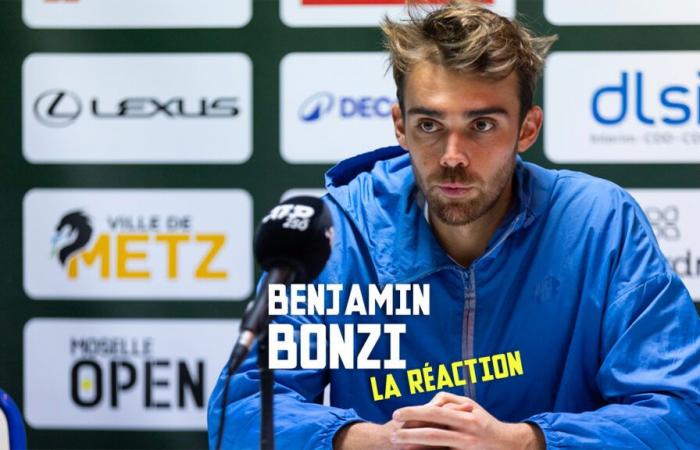 Benjamin Bonzi vence a Quentin Halys en el Moselle Open