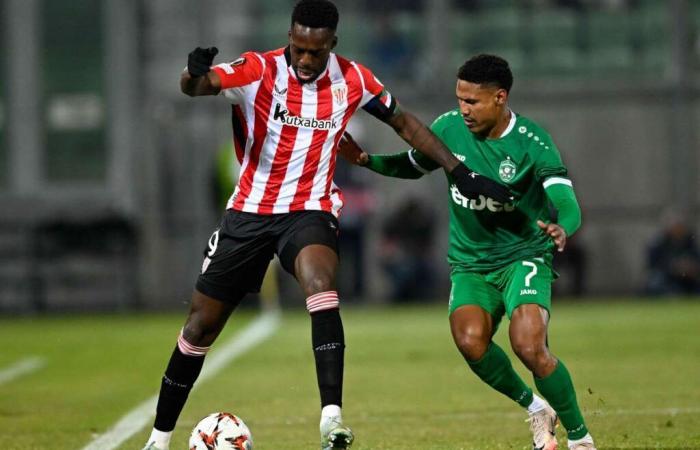 El Athletic Club realizó una impresionante remontada en la segunda parte para derrotar al Ludogorets