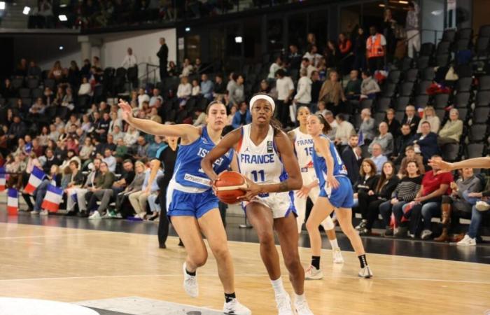 EN FOTOS. Baloncesto. En un palacio de deportes de Caen conquistado, Francia sin piedad por Israel