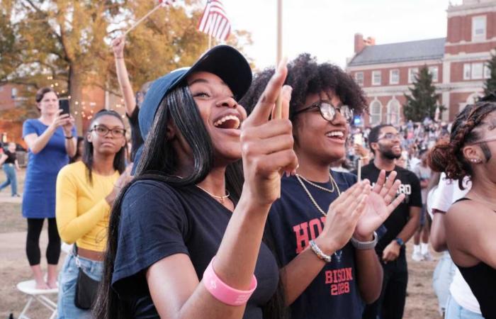 Estudiantes de la Universidad de Howard decepcionados pero resilientes después de la derrota electoral de Harris: NPR