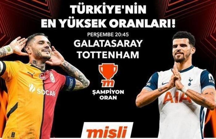 Galatasaray recibe al gigante inglés Tottenham | El Galatasaray se encuentra en una situación difícil en Europa