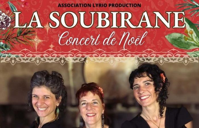 Concierto de Navidad La Soubirane Figeac domingo 8 de diciembre de 2024