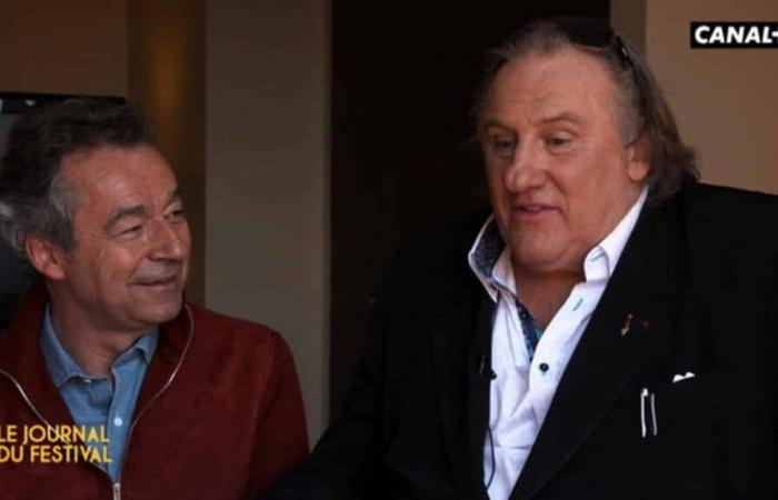 Gérard Depardieu está “bajo el agua”: Michel Denisot da noticias de su amigo de 50 años