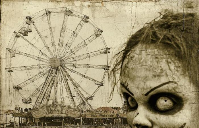 10 fotos antiguas de una feria de terror