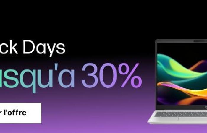 hasta 30% de descuento en las mejores computadoras portátiles, ¡una oferta que no debe perderse! –Espíritu portátil