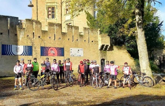 La excursión Entente Cycliste en Simorre, en el Gers