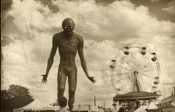 10 fotos antiguas de una feria de terror