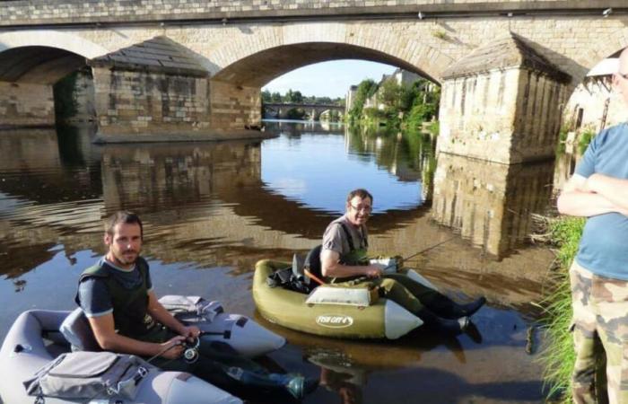 Final regional de pesca con flotador en Éguzon