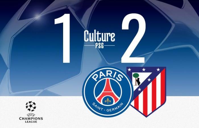 Partido: PSG/Atlético de Madrid (1-2), París crucificado