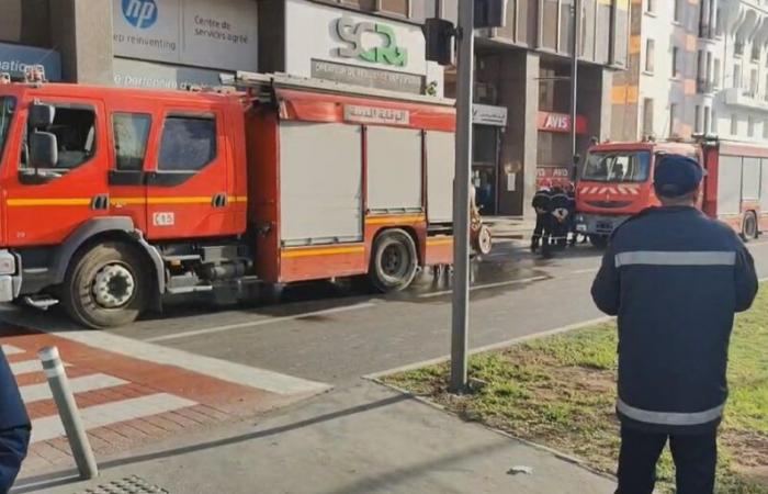 Incendio en Casablanca: gran movilización de protección civil (VÍDEO)