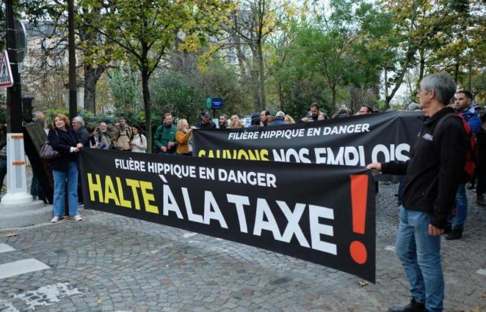 Manifestación en vivo el 11/7/24 contra la fiscalidad de las apuestas hípicas