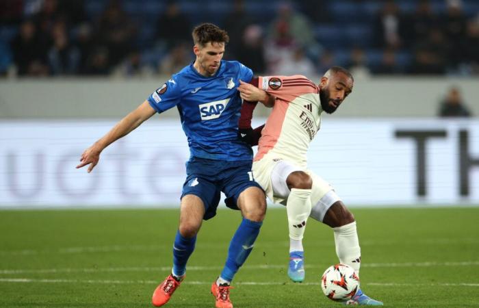 Hoffenheim y Lyon empatan tras una fase final loca