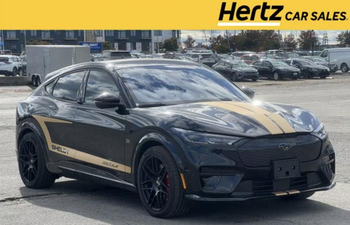 Hertz vende su Shelby Mustang Mach-E GT a precios atractivos