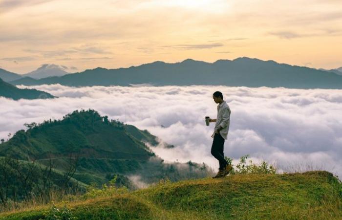 Lugar ‘curativo’ en Quang Nam atrae a turistas a acampar, escapar del polvo y perseguir nubes – Vietnam.vn