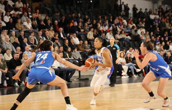 EN FOTOS. Baloncesto. En un palacio de deportes de Caen conquistado, Francia sin piedad por Israel