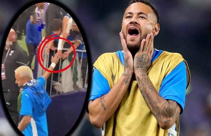 Roban anillo a Neymar al saludar a aficionado… ¡Y lo venden por 300 mil pesos en internet! (VIDEO) – Fox Sports