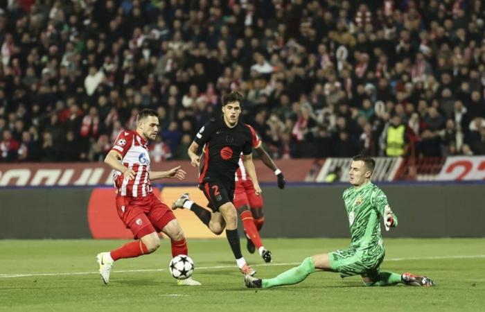 La estrella del Estrella Roja critica al Real Madrid tras perder ante el Barcelona: “Al menos marcamos más goles”