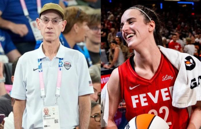 Adam Silver está desesperado por una ola similar a Caitlin Clark mientras la audiencia de la NBA empeora enormemente