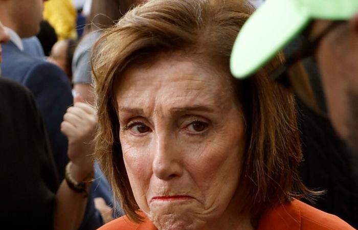 Nancy Pelosi reacciona a la aplastante victoria electoral de Donald Trump