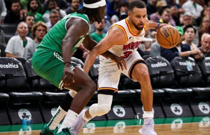 Los Warriors se enfrentan a los Celtics y alcanzan 7-1 antes del enfrentamiento con los Cavs