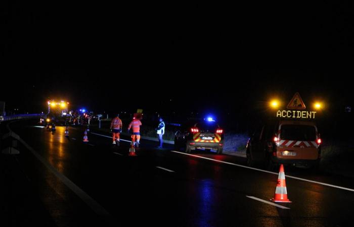 Se realizó un importante ejercicio de seguridad en esta nueva autopista en Alto Loira