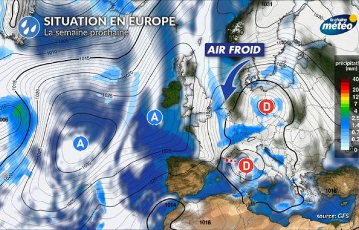 Bajada de temperaturas la próxima semana: cambio de atmósfera