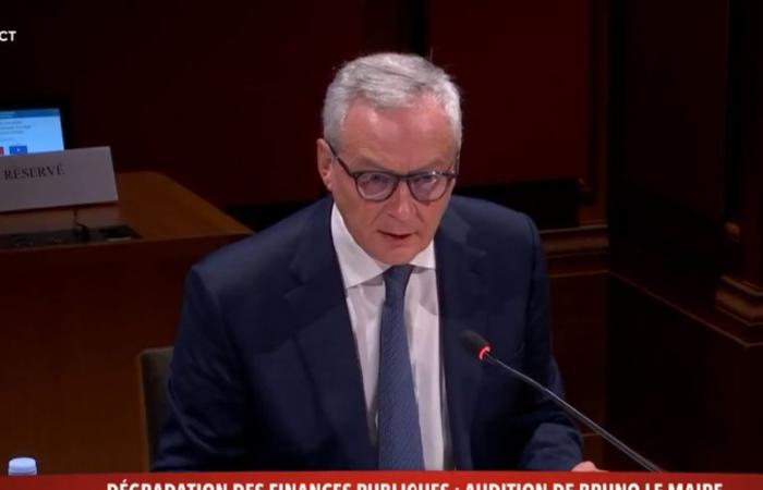 DIRECTO. Presupuesto 2025: “Ni culpa, ni ocultación, ni deseo de engaño”… Ante los senadores, Bruno Le Maire asegura que el déficit público del 6,1% del PIB es “la elección del gobierno actual”