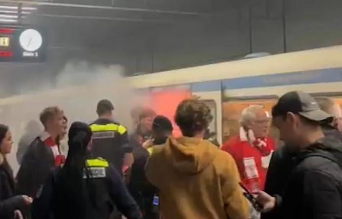 Se retrasa el partido de CL en Múnich: Pyros en el metro – Caos ante el FC Bayern contra el Benfica – Múnich