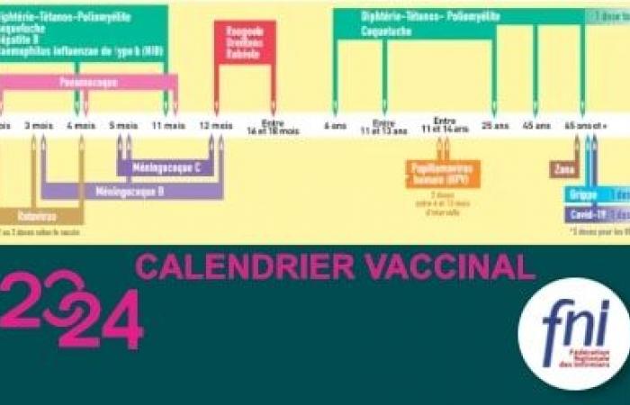 Novedades del último calendario de vacunación – FNI