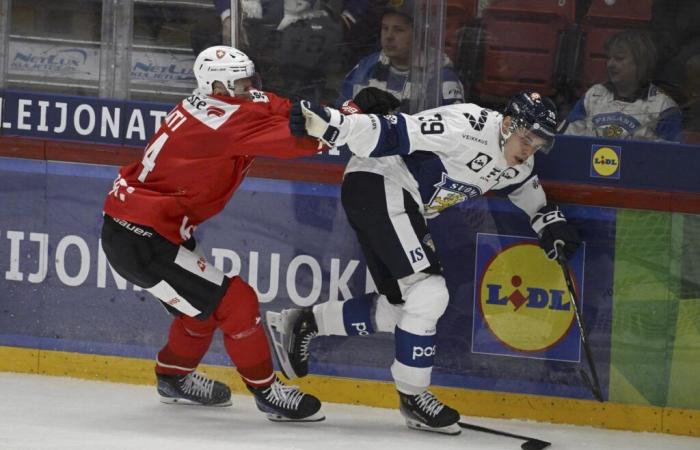 Hockey sobre hielo: Suiza pierde ante Finlandia