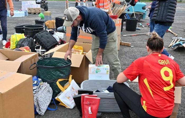 Inundaciones en España: fuerte movilización en Aude para ayudar a las víctimas de Valencia