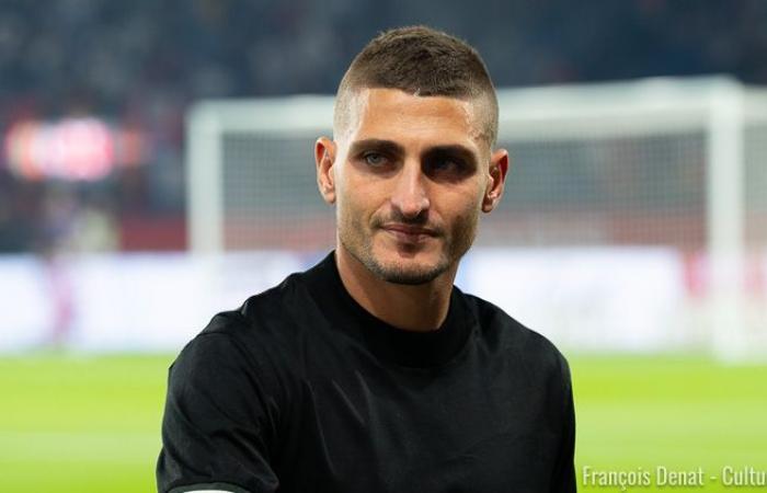 Res. social: Verratti celebró su cumpleaños en el Parque de los Príncipes