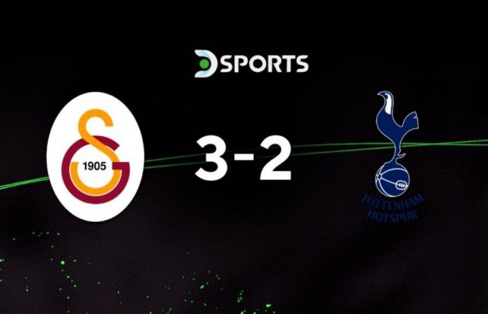 Galatasaray gana 3-2 a Tottenham con doblete de Victor Osimhen