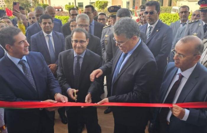 Inauguración de las sedes de los Tribunales de Apelación Administrativo y Comercial de Agadir, del Tribunal de Primera Instancia y del Departamento de Justicia de Familia de Boukry