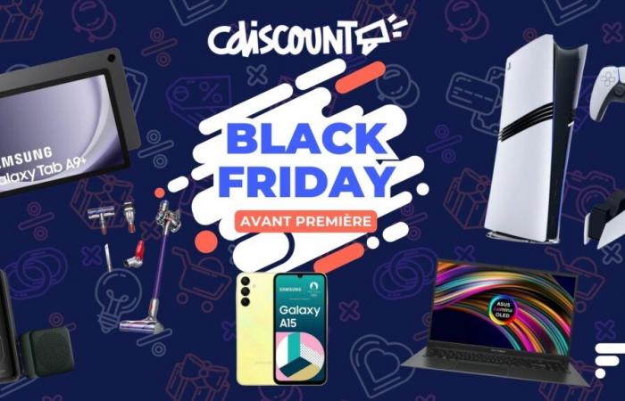 Cdiscount es generoso durante la vista previa del Black Friday, pero aquí hay 13 ofertas que no debe perderse