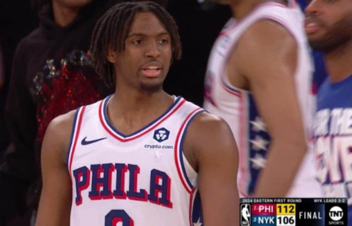 Tyrese Maxey (Sixers) pierde al menos dos semanas