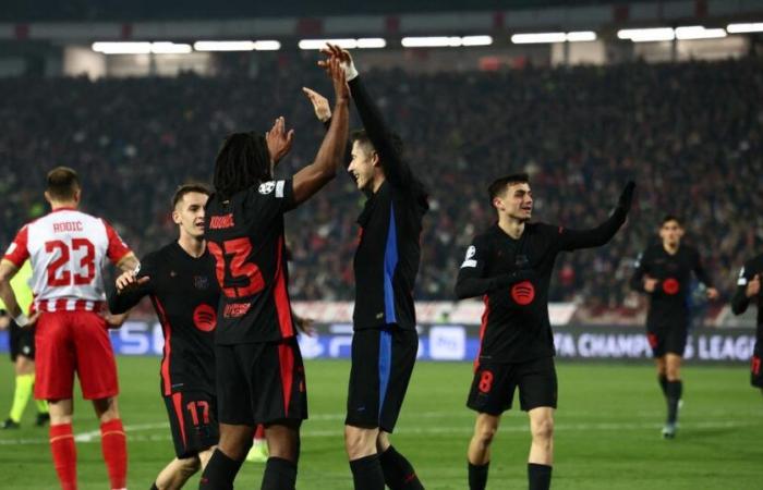 El Inter vence al Arsenal en el choque de la noche, el Barça sin preocupaciones en Belgrado… los resultados de la noche