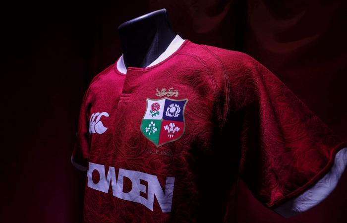 RUGBY. La nueva y sublime camiseta de los Leones Británicos e Irlandeses causa sensación