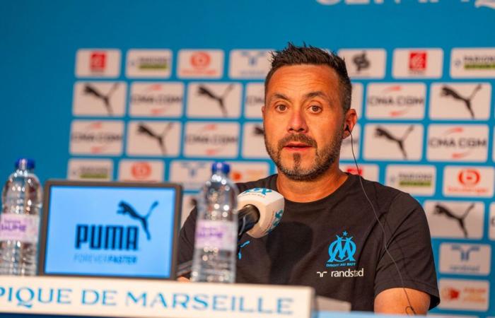 OM-Auxerre: la rueda de prensa